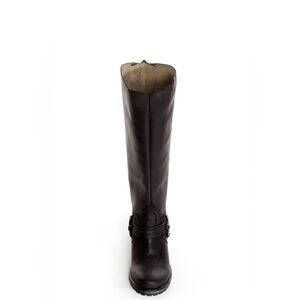 Women's Brown Leather Riding Boots Steve Madden